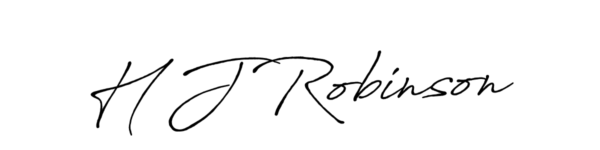 It looks lik you need a new signature style for name H J Robinson. Design unique handwritten (Antro_Vectra_Bolder) signature with our free signature maker in just a few clicks. H J Robinson signature style 7 images and pictures png