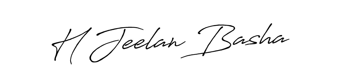 How to Draw H Jeelan Basha signature style? Antro_Vectra_Bolder is a latest design signature styles for name H Jeelan Basha. H Jeelan Basha signature style 7 images and pictures png