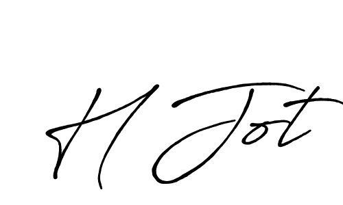 How to make H Jot signature? Antro_Vectra_Bolder is a professional autograph style. Create handwritten signature for H Jot name. H Jot signature style 7 images and pictures png