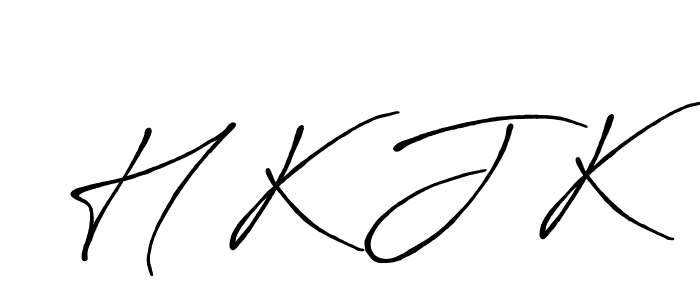 Here are the top 10 professional signature styles for the name H K J K. These are the best autograph styles you can use for your name. H K J K signature style 7 images and pictures png