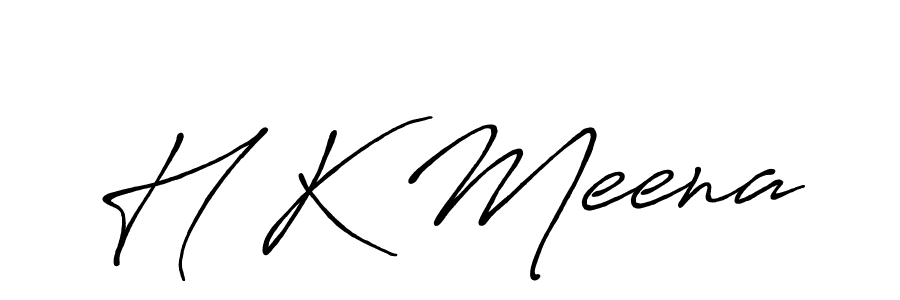You can use this online signature creator to create a handwritten signature for the name H K Meena. This is the best online autograph maker. H K Meena signature style 7 images and pictures png