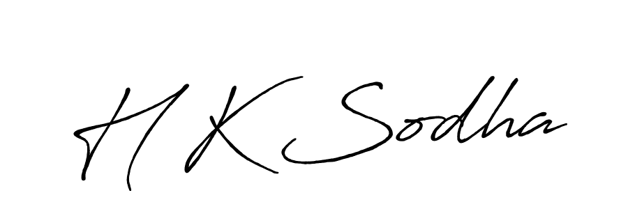 How to Draw H K Sodha signature style? Antro_Vectra_Bolder is a latest design signature styles for name H K Sodha. H K Sodha signature style 7 images and pictures png