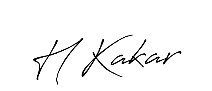 It looks lik you need a new signature style for name H Kakar. Design unique handwritten (Antro_Vectra_Bolder) signature with our free signature maker in just a few clicks. H Kakar signature style 7 images and pictures png