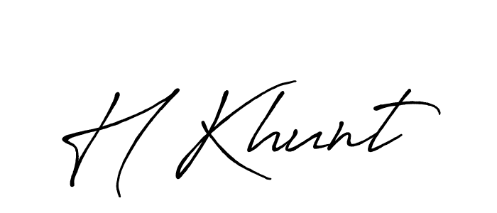 Make a short H Khunt signature style. Manage your documents anywhere anytime using Antro_Vectra_Bolder. Create and add eSignatures, submit forms, share and send files easily. H Khunt signature style 7 images and pictures png