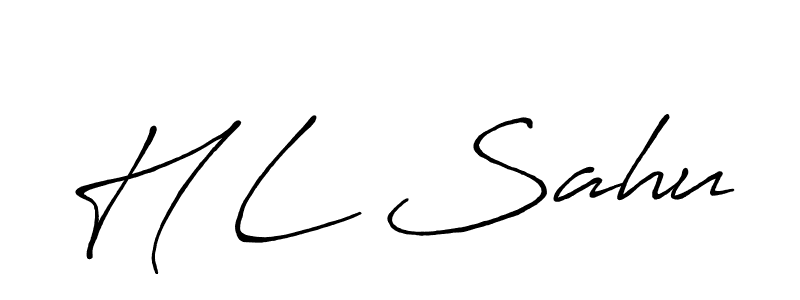 Once you've used our free online signature maker to create your best signature Antro_Vectra_Bolder style, it's time to enjoy all of the benefits that H L Sahu name signing documents. H L Sahu signature style 7 images and pictures png