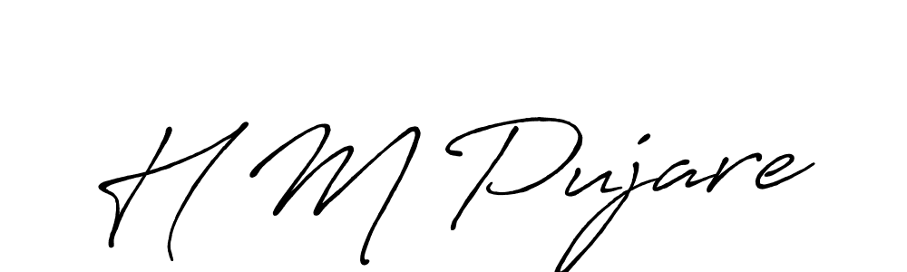 You can use this online signature creator to create a handwritten signature for the name H M Pujare. This is the best online autograph maker. H M Pujare signature style 7 images and pictures png