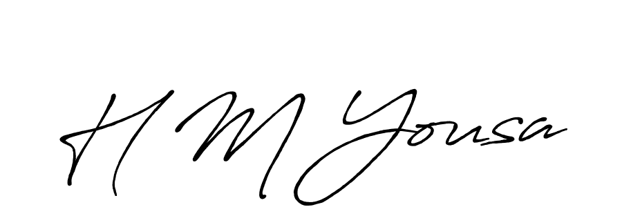 Here are the top 10 professional signature styles for the name H M Yousa. These are the best autograph styles you can use for your name. H M Yousa signature style 7 images and pictures png