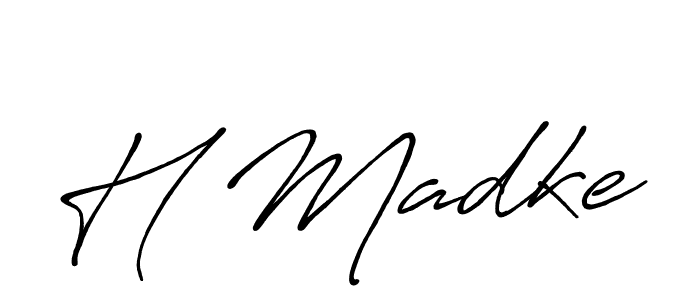 How to Draw H Madke signature style? Antro_Vectra_Bolder is a latest design signature styles for name H Madke. H Madke signature style 7 images and pictures png