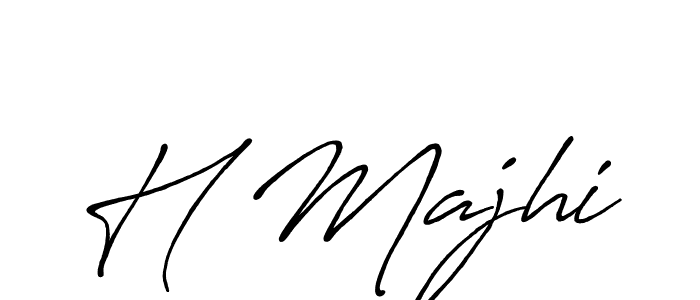 How to Draw H Majhi signature style? Antro_Vectra_Bolder is a latest design signature styles for name H Majhi. H Majhi signature style 7 images and pictures png