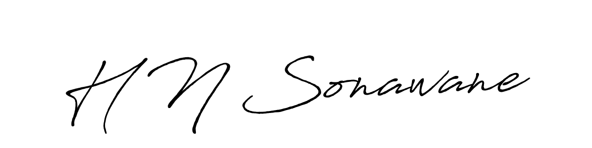 How to Draw H N Sonawane signature style? Antro_Vectra_Bolder is a latest design signature styles for name H N Sonawane. H N Sonawane signature style 7 images and pictures png