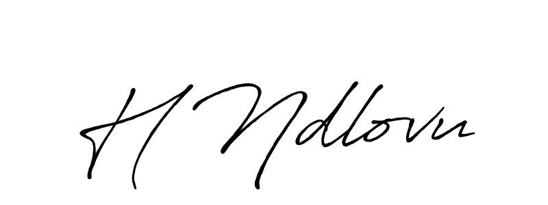 Once you've used our free online signature maker to create your best signature Antro_Vectra_Bolder style, it's time to enjoy all of the benefits that H Ndlovu name signing documents. H Ndlovu signature style 7 images and pictures png