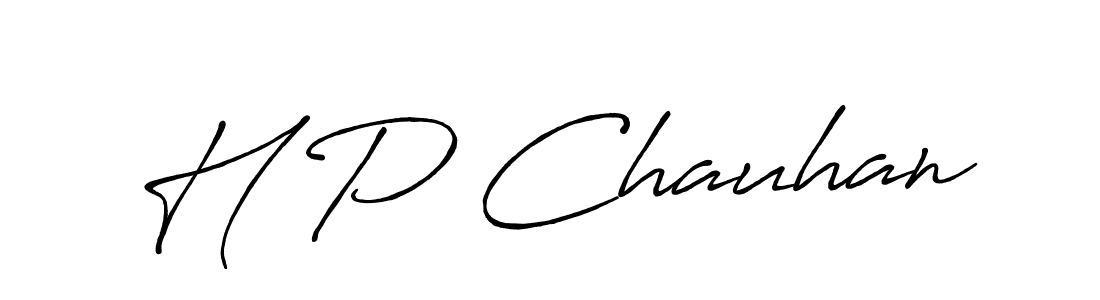 Similarly Antro_Vectra_Bolder is the best handwritten signature design. Signature creator online .You can use it as an online autograph creator for name H P Chauhan. H P Chauhan signature style 7 images and pictures png