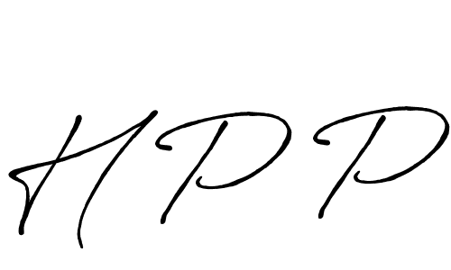 if you are searching for the best signature style for your name H P P. so please give up your signature search. here we have designed multiple signature styles  using Antro_Vectra_Bolder. H P P signature style 7 images and pictures png