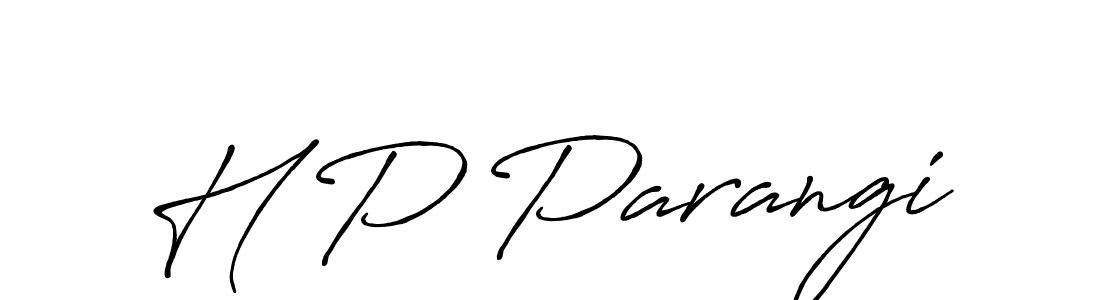 How to Draw H P Parangi signature style? Antro_Vectra_Bolder is a latest design signature styles for name H P Parangi. H P Parangi signature style 7 images and pictures png