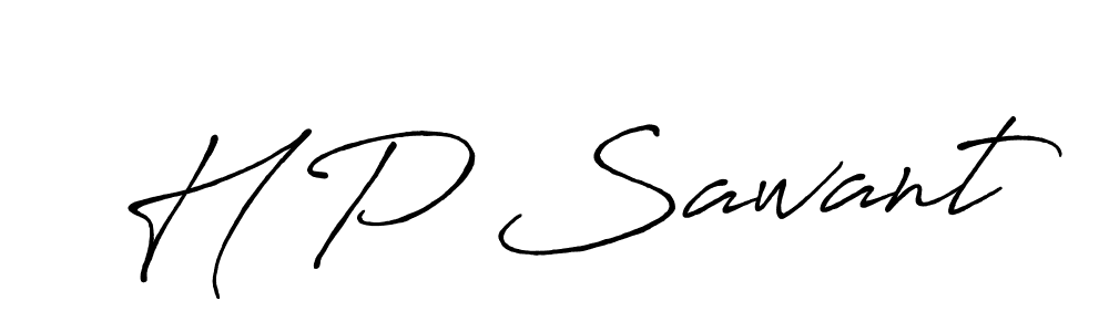 It looks lik you need a new signature style for name H P Sawant. Design unique handwritten (Antro_Vectra_Bolder) signature with our free signature maker in just a few clicks. H P Sawant signature style 7 images and pictures png