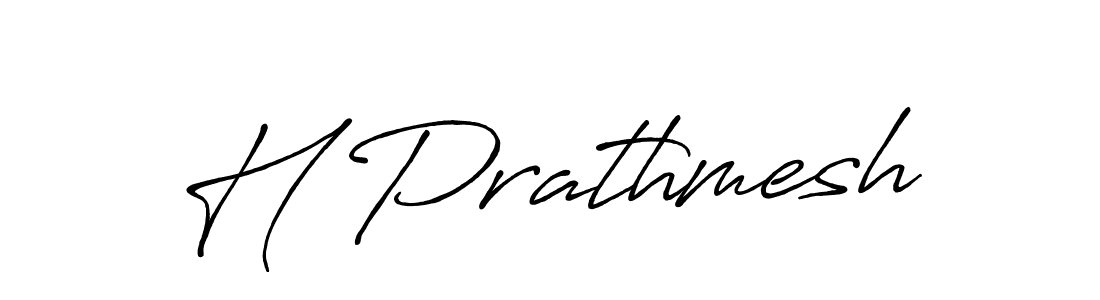 Make a beautiful signature design for name H Prathmesh. Use this online signature maker to create a handwritten signature for free. H Prathmesh signature style 7 images and pictures png