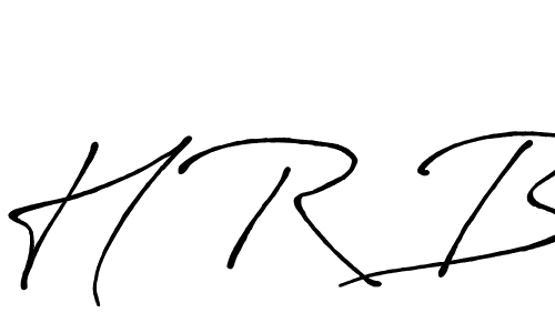 Make a beautiful signature design for name H R B. Use this online signature maker to create a handwritten signature for free. H R B signature style 7 images and pictures png