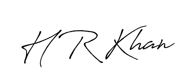 Once you've used our free online signature maker to create your best signature Antro_Vectra_Bolder style, it's time to enjoy all of the benefits that H R Khan name signing documents. H R Khan signature style 7 images and pictures png