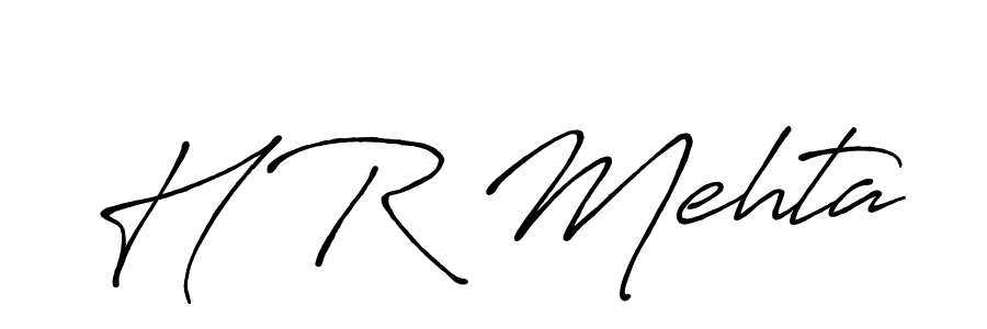 Also You can easily find your signature by using the search form. We will create H R Mehta name handwritten signature images for you free of cost using Antro_Vectra_Bolder sign style. H R Mehta signature style 7 images and pictures png