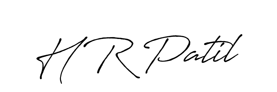 It looks lik you need a new signature style for name H R Patil. Design unique handwritten (Antro_Vectra_Bolder) signature with our free signature maker in just a few clicks. H R Patil signature style 7 images and pictures png