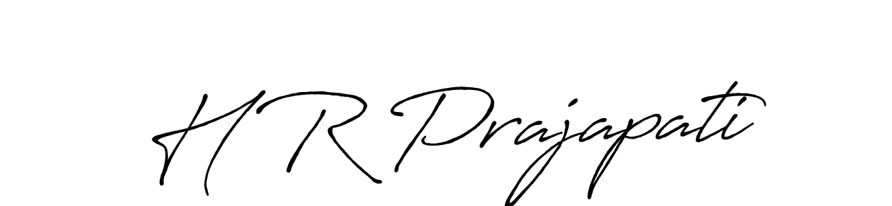 How to Draw H R Prajapati signature style? Antro_Vectra_Bolder is a latest design signature styles for name H R Prajapati. H R Prajapati signature style 7 images and pictures png