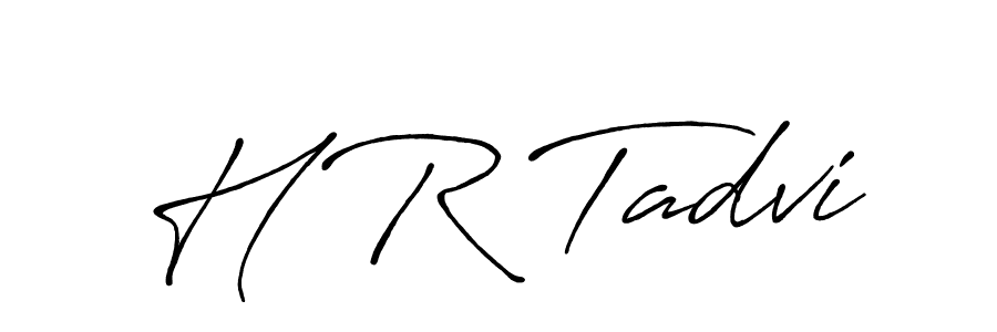Here are the top 10 professional signature styles for the name H R Tadvi. These are the best autograph styles you can use for your name. H R Tadvi signature style 7 images and pictures png