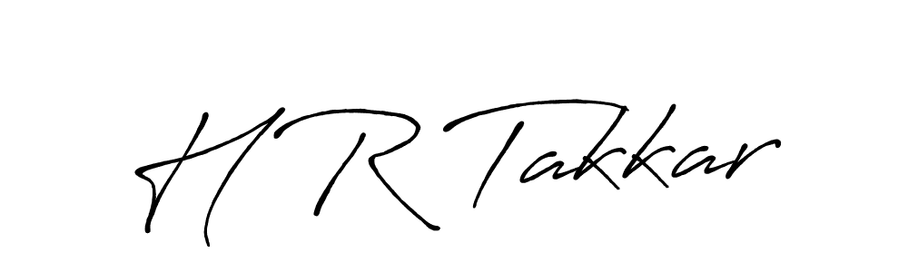 Make a beautiful signature design for name H R Takkar. Use this online signature maker to create a handwritten signature for free. H R Takkar signature style 7 images and pictures png