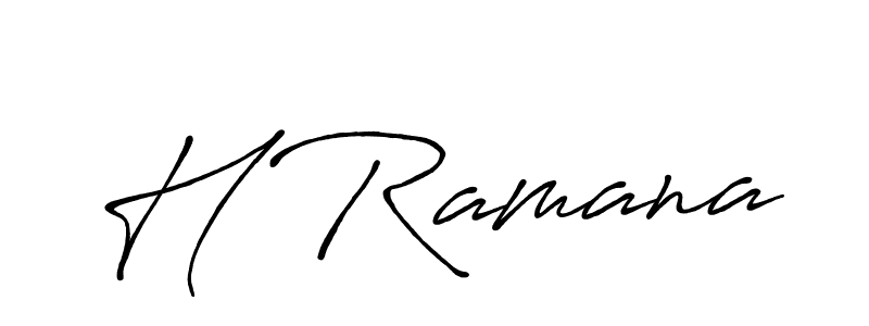How to Draw H Ramana signature style? Antro_Vectra_Bolder is a latest design signature styles for name H Ramana. H Ramana signature style 7 images and pictures png