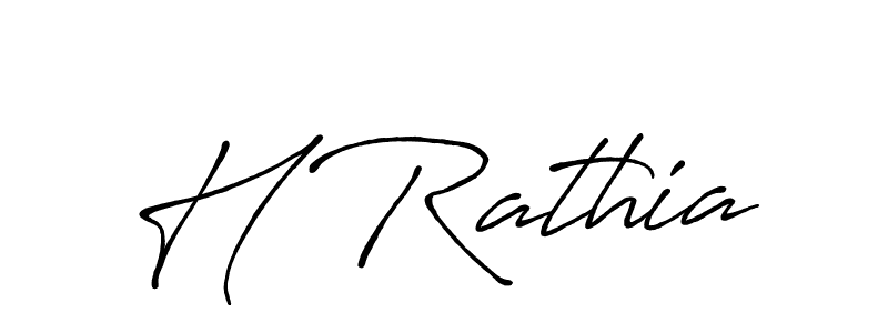 Here are the top 10 professional signature styles for the name H Rathia. These are the best autograph styles you can use for your name. H Rathia signature style 7 images and pictures png