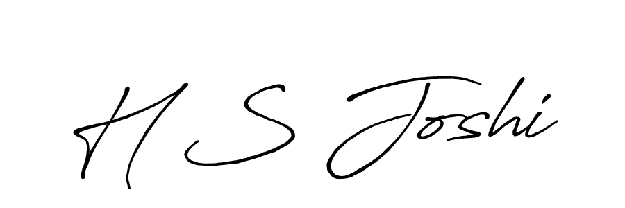 How to make H S Joshi signature? Antro_Vectra_Bolder is a professional autograph style. Create handwritten signature for H S Joshi name. H S Joshi signature style 7 images and pictures png