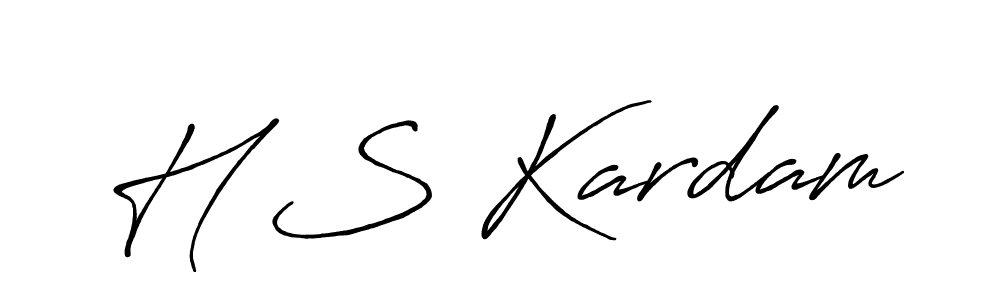 Once you've used our free online signature maker to create your best signature Antro_Vectra_Bolder style, it's time to enjoy all of the benefits that H S Kardam name signing documents. H S Kardam signature style 7 images and pictures png