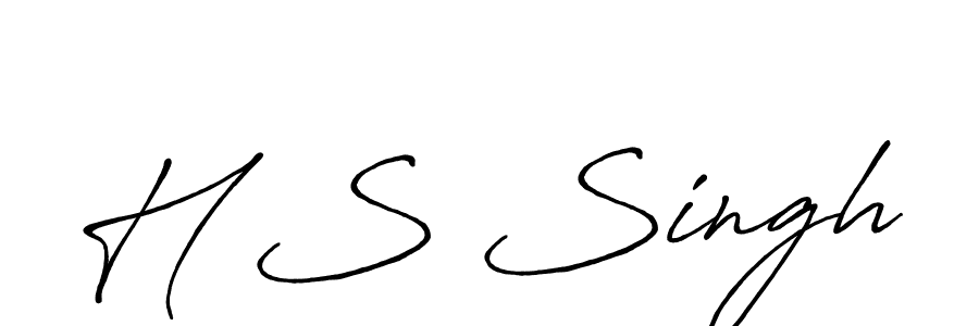 Similarly Antro_Vectra_Bolder is the best handwritten signature design. Signature creator online .You can use it as an online autograph creator for name H S Singh. H S Singh signature style 7 images and pictures png