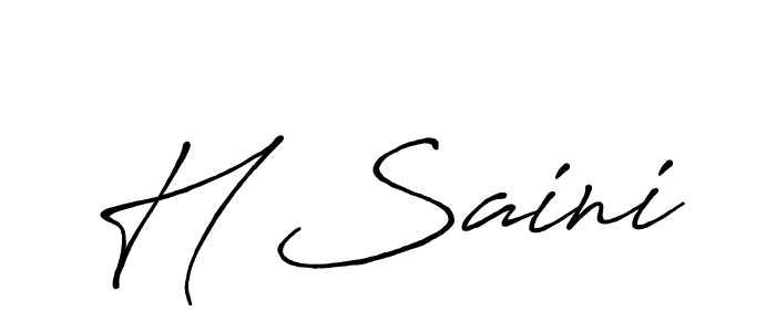 Make a short H Saini signature style. Manage your documents anywhere anytime using Antro_Vectra_Bolder. Create and add eSignatures, submit forms, share and send files easily. H Saini signature style 7 images and pictures png