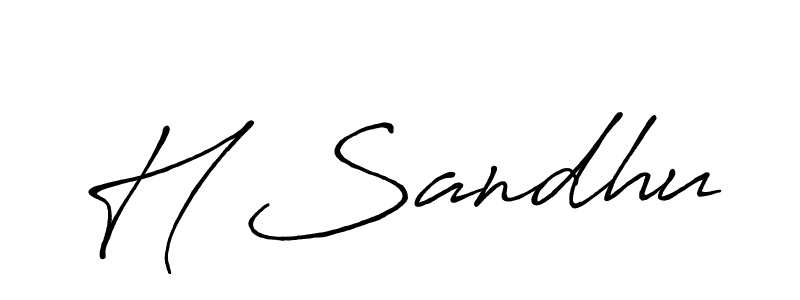 Here are the top 10 professional signature styles for the name H Sandhu. These are the best autograph styles you can use for your name. H Sandhu signature style 7 images and pictures png