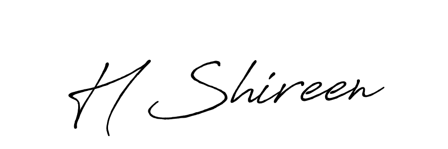 Best and Professional Signature Style for H Shireen. Antro_Vectra_Bolder Best Signature Style Collection. H Shireen signature style 7 images and pictures png