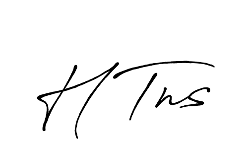 Similarly Antro_Vectra_Bolder is the best handwritten signature design. Signature creator online .You can use it as an online autograph creator for name H Tns. H Tns signature style 7 images and pictures png