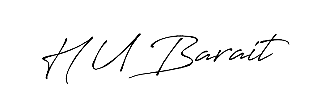 How to Draw H U Barait signature style? Antro_Vectra_Bolder is a latest design signature styles for name H U Barait. H U Barait signature style 7 images and pictures png