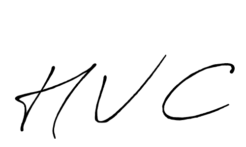 How to make H V C signature? Antro_Vectra_Bolder is a professional autograph style. Create handwritten signature for H V C name. H V C signature style 7 images and pictures png