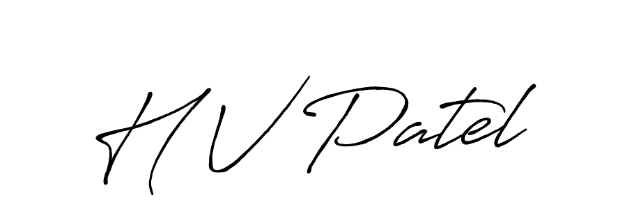 Make a short H V Patel signature style. Manage your documents anywhere anytime using Antro_Vectra_Bolder. Create and add eSignatures, submit forms, share and send files easily. H V Patel signature style 7 images and pictures png