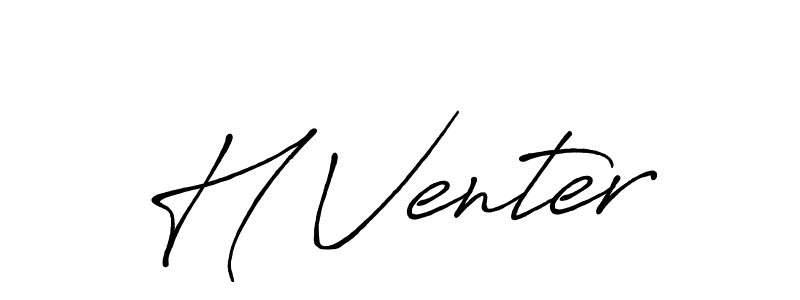 You can use this online signature creator to create a handwritten signature for the name H Venter. This is the best online autograph maker. H Venter signature style 7 images and pictures png