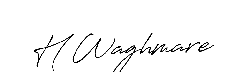 You can use this online signature creator to create a handwritten signature for the name H Waghmare. This is the best online autograph maker. H Waghmare signature style 7 images and pictures png