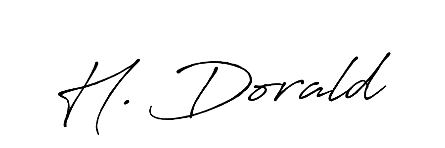 See photos of H. Dorald official signature by Spectra . Check more albums & portfolios. Read reviews & check more about Antro_Vectra_Bolder font. H. Dorald signature style 7 images and pictures png