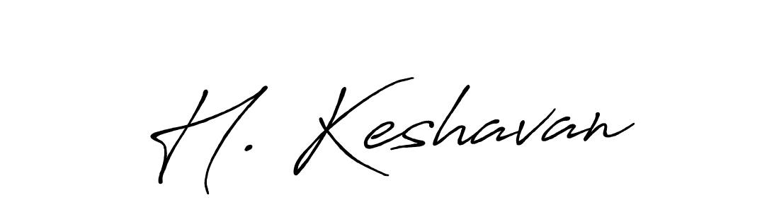 Once you've used our free online signature maker to create your best signature Antro_Vectra_Bolder style, it's time to enjoy all of the benefits that H. Keshavan name signing documents. H. Keshavan signature style 7 images and pictures png
