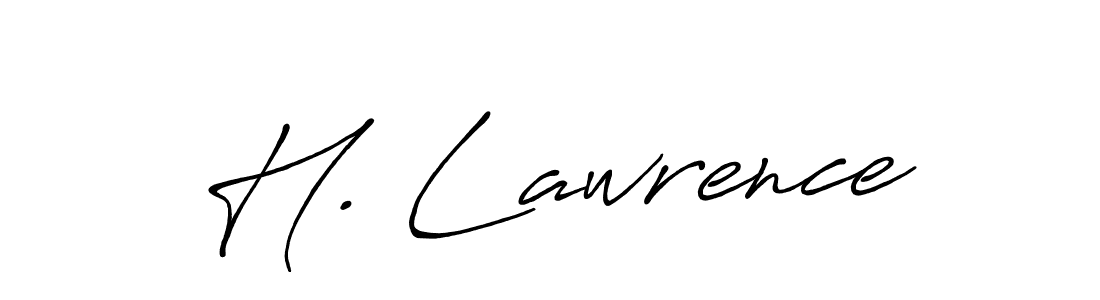 You should practise on your own different ways (Antro_Vectra_Bolder) to write your name (H. Lawrence) in signature. don't let someone else do it for you. H. Lawrence signature style 7 images and pictures png