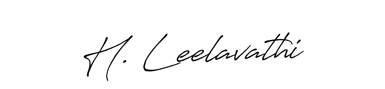 Make a beautiful signature design for name H. Leelavathi. Use this online signature maker to create a handwritten signature for free. H. Leelavathi signature style 7 images and pictures png