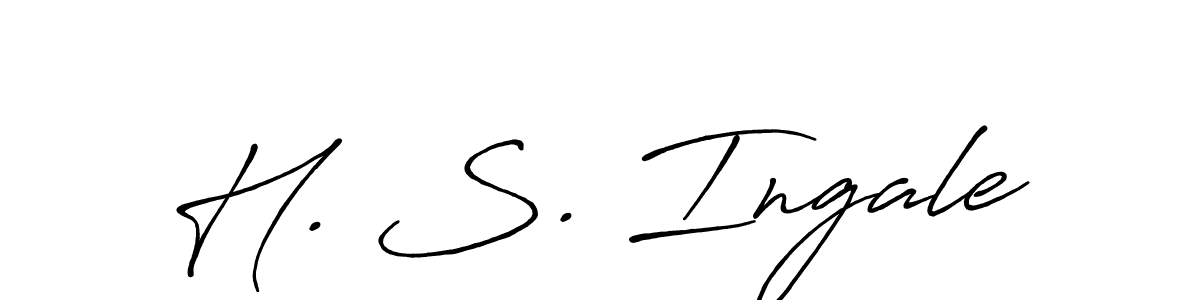 Make a beautiful signature design for name H. S. Ingale. Use this online signature maker to create a handwritten signature for free. H. S. Ingale signature style 7 images and pictures png