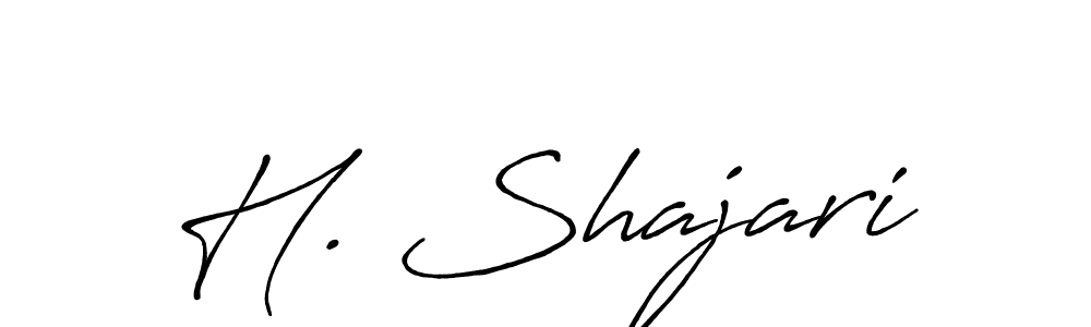 How to Draw H. Shajari signature style? Antro_Vectra_Bolder is a latest design signature styles for name H. Shajari. H. Shajari signature style 7 images and pictures png
