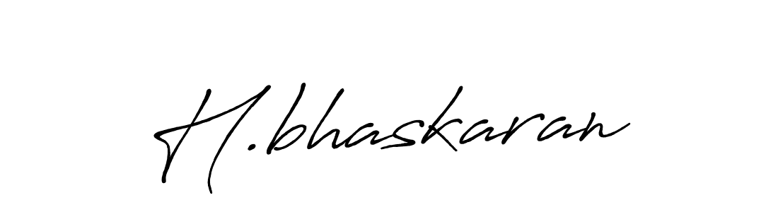 It looks lik you need a new signature style for name H.bhaskaran. Design unique handwritten (Antro_Vectra_Bolder) signature with our free signature maker in just a few clicks. H.bhaskaran signature style 7 images and pictures png