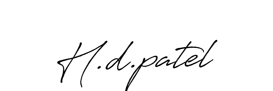 This is the best signature style for the H.d.patel name. Also you like these signature font (Antro_Vectra_Bolder). Mix name signature. H.d.patel signature style 7 images and pictures png