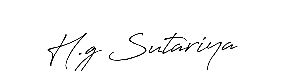 Best and Professional Signature Style for H.g Sutariya. Antro_Vectra_Bolder Best Signature Style Collection. H.g Sutariya signature style 7 images and pictures png